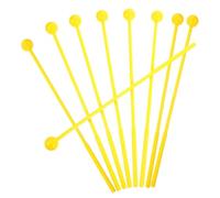 Garneck 10 Piezas Glockenspiel Tambor De Acero Tambor De Mano Baquetas De Percusión Tambor De Lengüeta Baquetas De Bebé Kit De Tambor Marimba Baquetas De Mano Tambores Para Baquetas