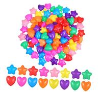 Garneck 100 Piezas Bolas de Forma Piscina Coloridos para Fiestas y Actividades Educativas