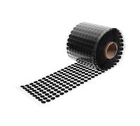 Garneck 1000 Piezas Puntos Adhesivos de Doble Cara para Alfombras Cinta Autoadhesiva Transparente Negra Fijador Antideslizante Reutilizable para Hogar Oficina y Cocina