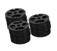 Garneck 100piezas Hebillas Correas De Cojín Asiento Coche Funda Accesorio Respaldo Cerradura Botón Automático Tarjeta