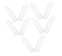 Garneck 10piezas Estuche Para Toallitas De Plástico Dispensador De Toallas Tubo Recargable Almacenamiento Versátil Diseño Elegante