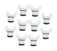 Garneck 10piezas Funda Para Bolsa De Agua Caliente De Goma Tapones De Repuesto Boca Botella Para Uso Doméstico y Terapias De Calor