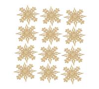 Garneck 12 Piezas Adornos Colgantes de Pack para Decoración de Árbol de Navidad Fiestas Diseño Realista y Elegante Colgantes de Artificiales