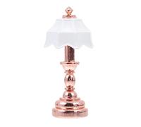 Garneck 1Pieza Mini De Escritorio Decorativa Miniatura Estilo con Base Pantalla Blanca para Casas De Muñecas Muebles Miniatura
