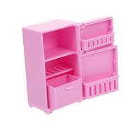 Garneck 1Pieza Refrigerador Miniatura para Casa De Muñecas Mueble De Cocina DIY Accesorio para Decoración De Mini Casa Muñecos