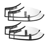 Garneck 2 Cubrezapatos para Corte De Pelo Zapatos Capa Protector Transparente Antideslizante para Peluquería Barbería