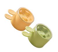 Garneck 2 Juegos Moldes de Silicona para Helados DIY Moldes Reutilizables de Doble Capa Silicona de Alimenticio para Postres Caseros Cakesicles y Golosinas Saludables