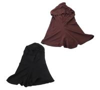 Garneck 2 Pañuelos Hiyab para Mujer Musulmana Gorro Interior de Algodón Transpirable, Cobertura Total Protección Uv, Diseño Ajustado para Barbilla, Uso Diario y Oración