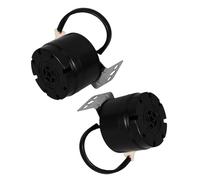 Garneck 2 Piezas Alarma Zumbador Resistente al Agua para Marcha Atrás Bocina Potente para Vehículos y Carretillas Elevadoras Señal Sonora de Seguridad para Entornos Exteriores Exigentes