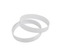 Garneck 2 Piezas Anillo De Copa con Agujero Anillos Interior Práctica Poniendo Capacitación Poner Copas De Verdes Anillo Verde Golf Juego Accesorio Blanco