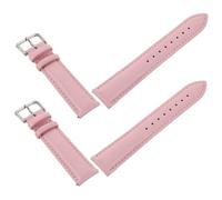 Garneck 2 Piezas Correa de Reloj de Cuero para Hombres y Mujeres Banda Deportiva para Smartwatch Compatible con Varios para Diario Trabajo y Viaje