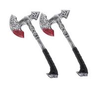 Garneck 2 Piezas de Juguete de Plástico para Halloween Accesorio de Cosplay Medieval Vikingo Reutilizable Ligero y Duradero para Fiesta y Disfraz de Caballero