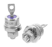 Garneck 2 Piezas Diodos Rectificadores Espiral para Carga Batería y Convertidor Alta Capacidad Corriente Montaje Fácil Kit Hf