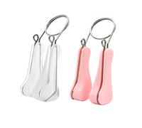 Garneck 2 Piezas Levantador De Nariz Pinza Nariz Corrector De Puente Nasal Herramienta De Belleza Para Mujeres y Niñas Enderezador De Puente Nasal