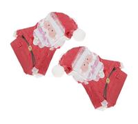 Garneck 2 Piezas Piñata de Santa Claus Decoración Navideña para Fiestas Accesorio Divertido para Celebraciones de Piñata para Adultos