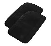 Garneck 2 piezas Protector de Hombro para Cinturón de Seguridad de Almohadillas Antideslizantes de Piel Sintética Unidades para Adultos Hombres y Mujeres Confort y Durabilidad