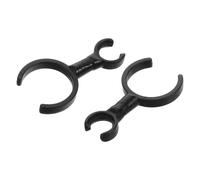 Garneck 2 Pinzas Soporte Para Micrófono De Instrumento Para Flauta Dulce y Travesera, Accesorio Ligero y Compacto Para Grabación y Conciertos En Escenario