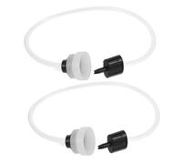 Garneck 2 unidades de sellador al vacío para manguera de repuesto, tubos de vacío, conector flexible para sellado de alimentos y almacenamiento fresco, 19,29 pulgadas