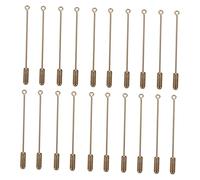 Garneck 20 piezas Accesorios de Broche de Cobre para DIY con Imperdibles Largos para Sombreros Vestidos y Manualidades para Fiestas y Uso Diario