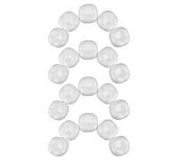 Garneck 20 Piezas Bolas de Espuma de Poliestireno Forma de Caqui Realista para Decoración de Mesas y Fiestas, Resistentes Deformación y Uso Multipropósito
