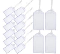 Garneck 20 Piezas Portaetiquetas Transparentes para Equipaje con Sello de Pvc, Portatarjetas de Identificación para Maletas en Viajes de Crucero y Reclamación Aérea