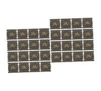 Garneck 200 Piezas servilleta de papel servilletas de papel para fiestas adornos para mesa de decoración fiesta cumpleaños decoración de servilletas de mesa Servilleta práctica Black