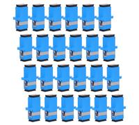 Garneck 24 Piezas de Adaptador de Fibra Óptica Conector Simple para Redes LAN Baja Pérdida de Inserción y Alta Estabilidad Térmica Reutilizable y Compatible Sistemas Catv y Comunicación