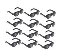 Garneck 24 Piezas Mini Juguetes de Gafas de Sol Accesorios minigafas de Sol pequeño para muñecas Gafas de Sol de muñeca en Miniatura Gafas con Estilo Juguetes Gafas de muñeca páginas Negro