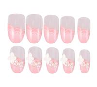Garneck 24 piezas Pegatinas Uñas Autoadhesivas Creativas Decoración Manicura para Mujeres y Niñas Stickers Postizos Originales para Fiestas y Uso Diario