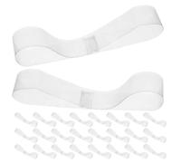 Garneck 25 Pares Correas de Talón Desmontables para Zapatos de Tacón Alto de Mujer, Tpu, Invisibles, Antideslizantes, 1,5cm X 11cm, para Sandalias y Tacones Altos
