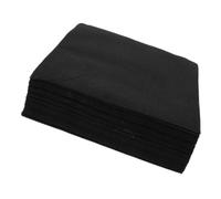 Garneck 25piezas Servilletas Desechables Negras Para Fiestas Decorativas y Elegantes Para Bodas y Eventos Sin Polvo Papel Grueso
