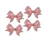 Garneck 2par Clips para Zapatos Forma de Lazo Hebillas de Lazo Gemas de Imitación Desmontables Adornos para Zapatos de Mujer Planos y Sandalias