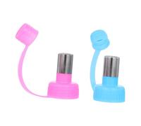 Garneck 2piezas Bebedero para Mascotas De Botella De Agua Portátil Prueba De Fugas para Perros para Viajes Al Aire y Senderismo Tapa y Material Duradero