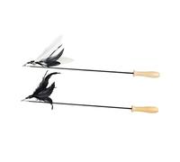 Garneck 2piezas Cabezal De Repuesto para Rascador De Gatos Palitos Retráctiles para Hacer Cosquillas Juguetes para Coquetear Gatos