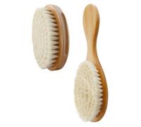 Garneck 2piezas Cepillos De Lana Para Cepillo De Baño y Cuidado Del Cabello Evita La Estática y Es Cabello Fino