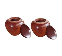 Garneck 2piezas Mini Tarro Hermético De Madera para Urnas De Cenizas Humanas y Mascotas Urnas Pequeñas De Recuerdo para Cremación