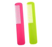 Garneck 2piezas Peine Para Recién Nacido Peine Suave Desenredante Cuidado Del Cabello Unidades