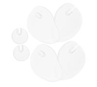 Garneck 3 Pares de Plantilla Antideslizante de Gel Transparente para Antepié Almohadillas de Gel de Pies en Sandalias y Zapatos