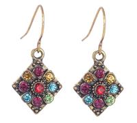 Garneck 3 pares Pendientes Vintage Bohemios Coloridos con Ligera para Mujer Joyería Elegante y Llamativa para Fiesta y Uso Diario