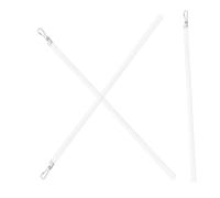 Garneck 3 Piezas Varita para Persianas Verticales Transparente Acrílica con Gancho y Agarre Repuesto Duradero para Ajuste Suave y Sencilla Ventanas