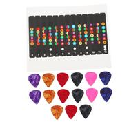 Garneck 3juegos Púas Adhesivas Para Guitarra Pegatinas Para Diapasón Ayudas Para Principiantes Accesorios Para Diapasón Asistente De Escalas De Guitarra
