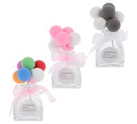 Garneck 3piezas Botella de Globo de Confesión para Coche Globos Decorativos Frascos de Perfume Vacíos Contenedores de Aceite Esencial para Almacenar Perfumes