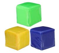 Garneck 3piezas Dados Transparentes con para Aprendizaje Juguete Educativo DIY para Didáctica para Matemáticas y Lenguaje