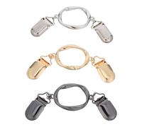 Garneck 3piezas Pinzas para Suéter Vintage Chal Cárdigan de Aleación para Mujer Accesorios para Ropa Cuello de Vestido Retro Broches