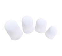 Garneck 4 Cubiertas de Silicona de Color Claro para Linterna, Difusor de Luz Suave Redondo para Camping y Lectura en Tiendas, Accesorios para Iluminación y Clara