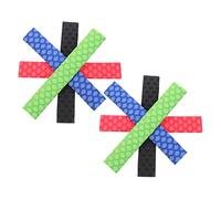 Garneck 4 Pares Funda antideslizante para baquetas soporte de caja Guantes estante Antideslizantes para baquetas de baquetas antideslizantes accesorios suministros de tambor