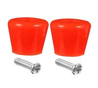 Garneck 4 Pastillas de Freno para Patines de Ejercicio Material PU Antideslizante Que Proporcionan Estabilidad Parada Rápida y Segura