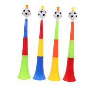 Garneck 4 Piezas Cuerno De Fútbol Telescópico Trompeta De Juguete Bocina De Fútbol Bocina De Evento Deportivo Juguete De Cuerno Cuernos De Futbol Trompeta De Futbol Para El Plastico