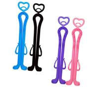 Garneck 4 Piezas Soporte Moldeable para Botas Clips de Plástico Soporte para Zapatos Mantiene Botas Rectas Accesorios para Exhibición y Almacenamiento de Calzado Colores