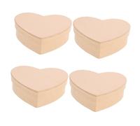 Garneck 4piezas Caja De Almacenamiento Forma De Corazón Para Flores Caja De Creativa Para Arreglos y Presentaciones